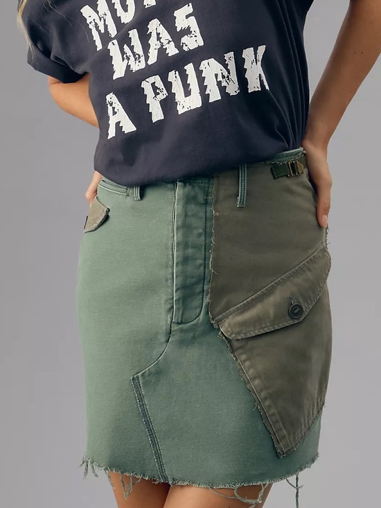 MOTHER Dresses & Skirts - MOTHER The G.I. Jane Mini Skirt 24